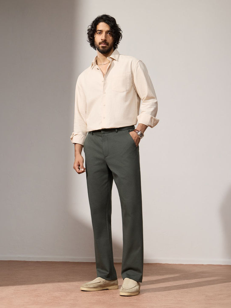 All-Day Pants: Dark Olive Green Men Pants