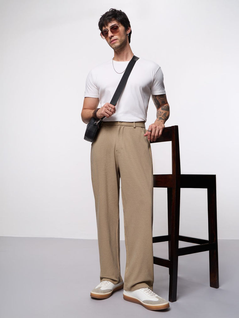Ottoman Textured Pants: Tuscan Men Pants