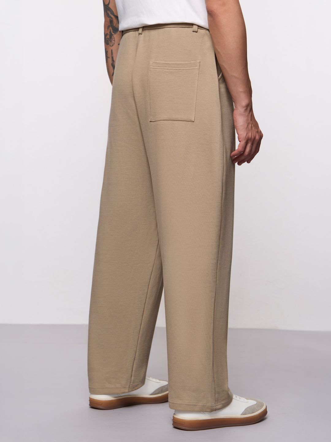 Ottoman Textured Pants: Tuscan Men Pants