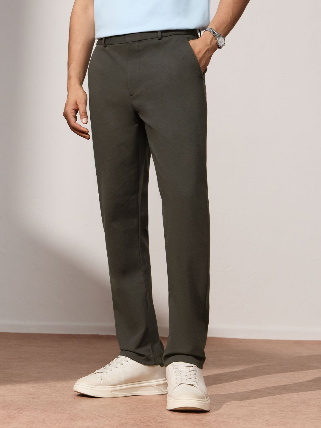 All-Day Pants: Chocolate Brown Men Pants