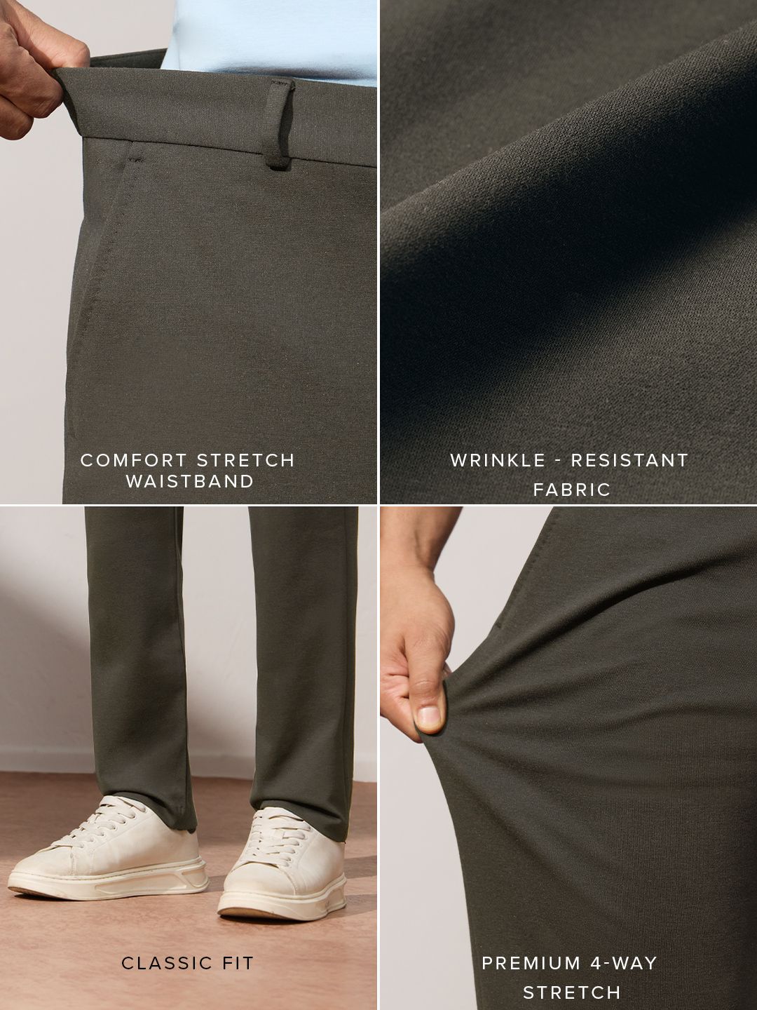 All-Day Pants: Chocolate Brown Men Pants