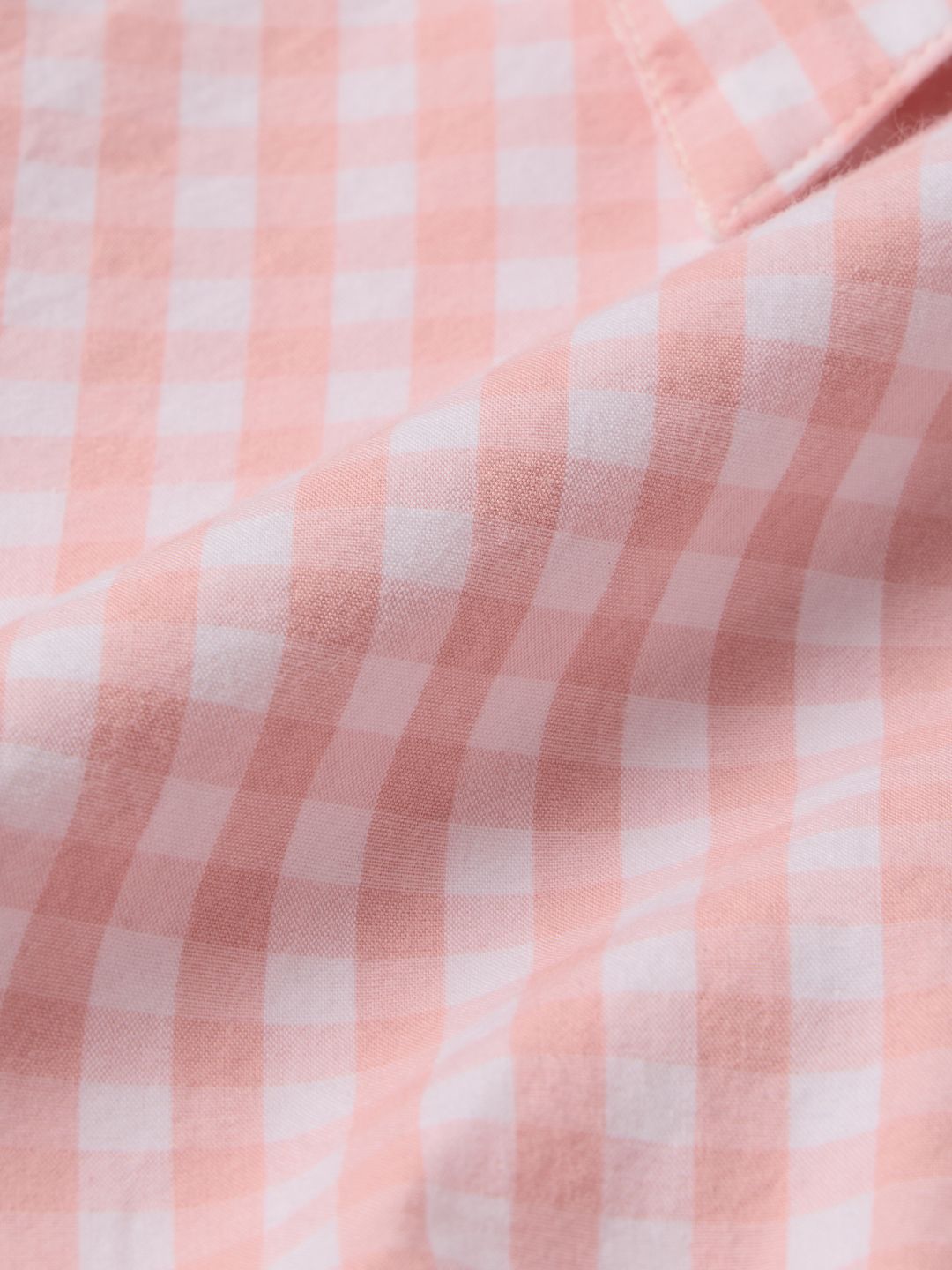 Plaid Shirt: Blush Women Fitted Shirts