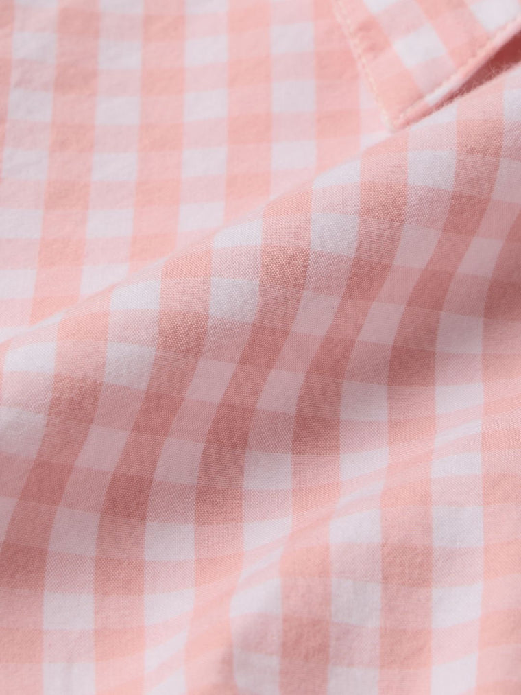 Plaid Shirt: Blush Women Fitted Shirts