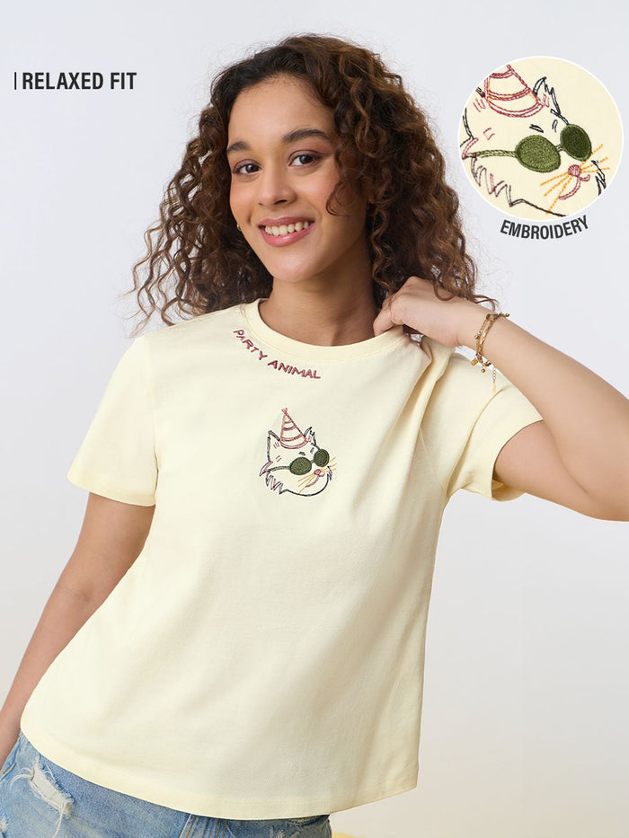 Pet Stories: Party Animal Women Relaxed T-Shirts