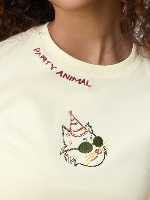 Pet Stories: Party Animal Women Relaxed T-Shirts