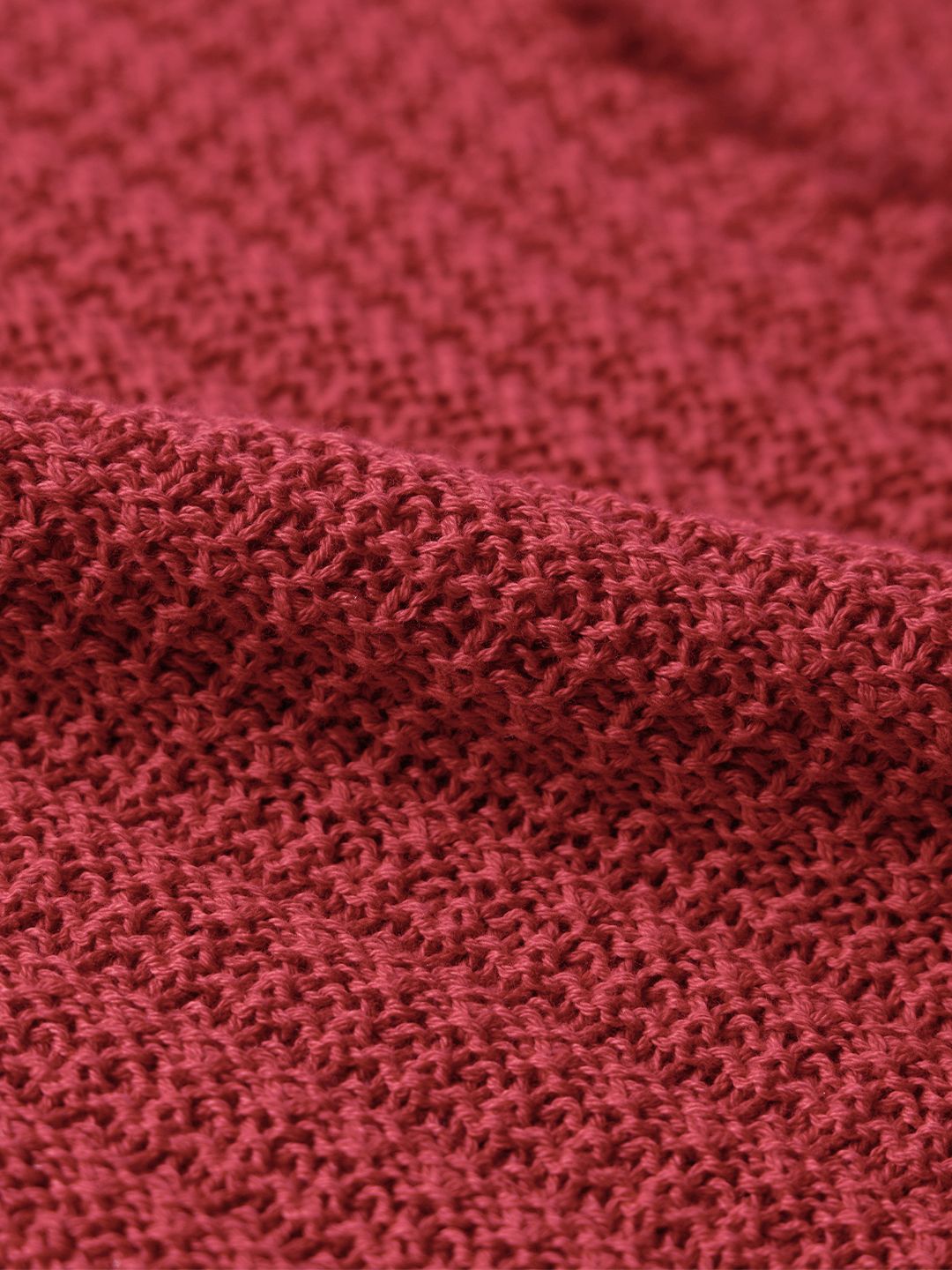 Essential Solids: Carmine Women Knit Tops