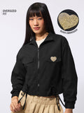 TSS Originals: Golden Heart Women Shackets