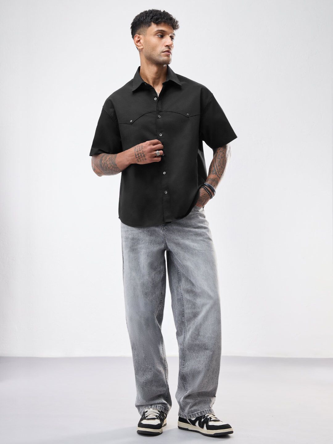 Utility Shirt: Midnight Oversized Shirts