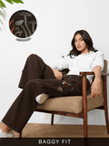 Baggy-Fit Denim: Woodland Women Baggy Denims
