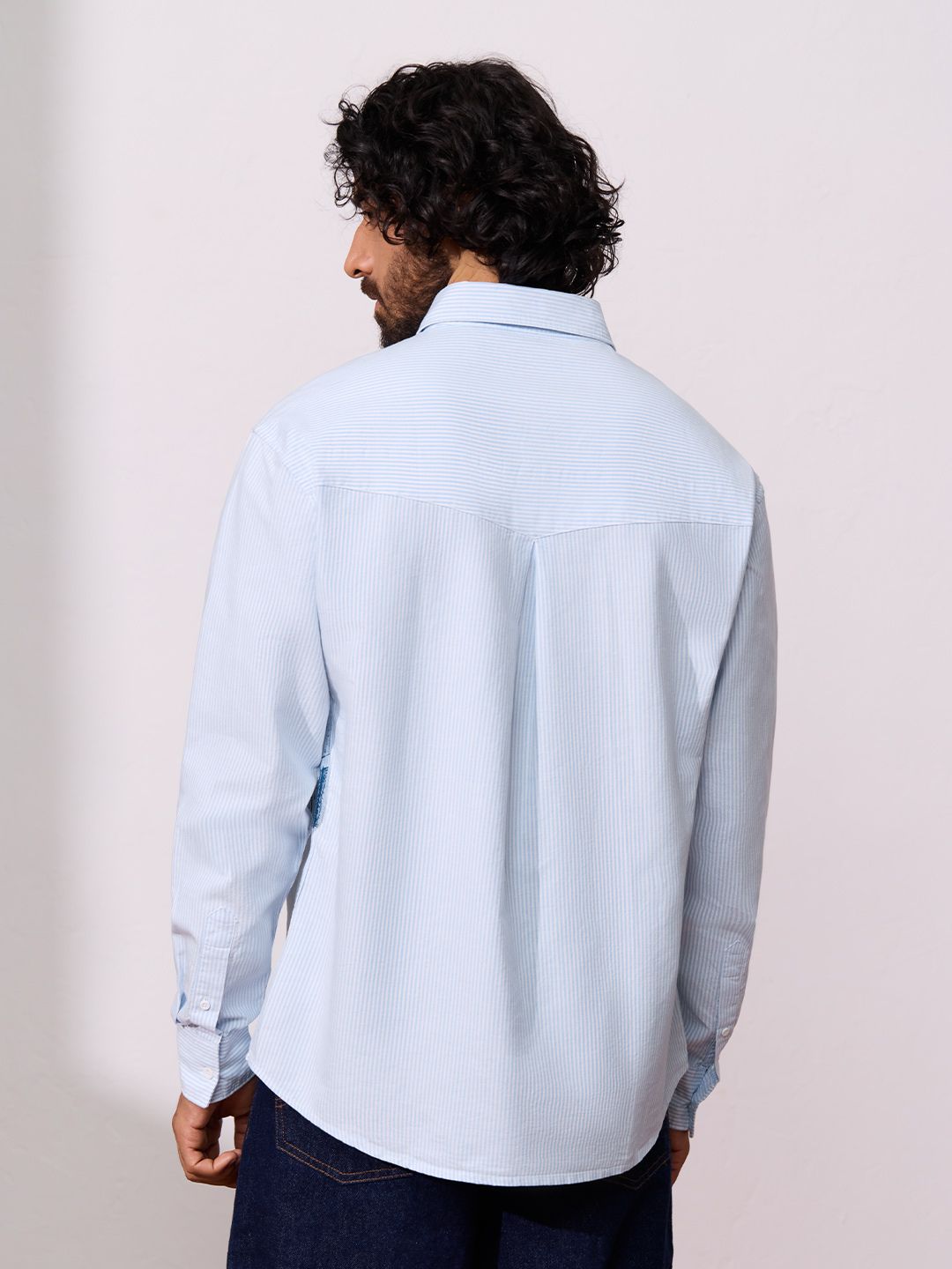 Relaxed-Fit Shirt: Cityscape Men Relaxed Shirts