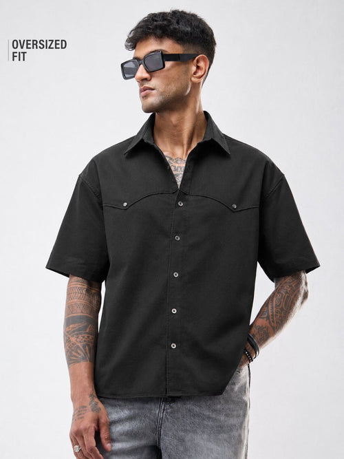 Utility Shirt: Midnight Oversized Shirts