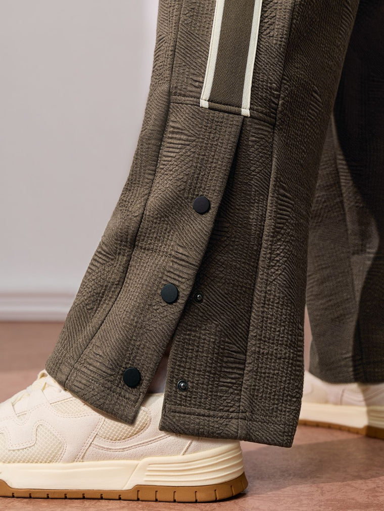Quilted Joggers: Slate Korean Joggers