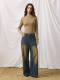 Textured Solid Top: Tiramisu Women Knit Tops