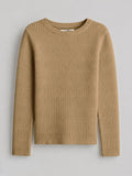 Textured Solid Top: Tiramisu Women Knit Tops