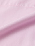 Oxford Shirt: Soft Pink Men Boxy Fit Shirts
