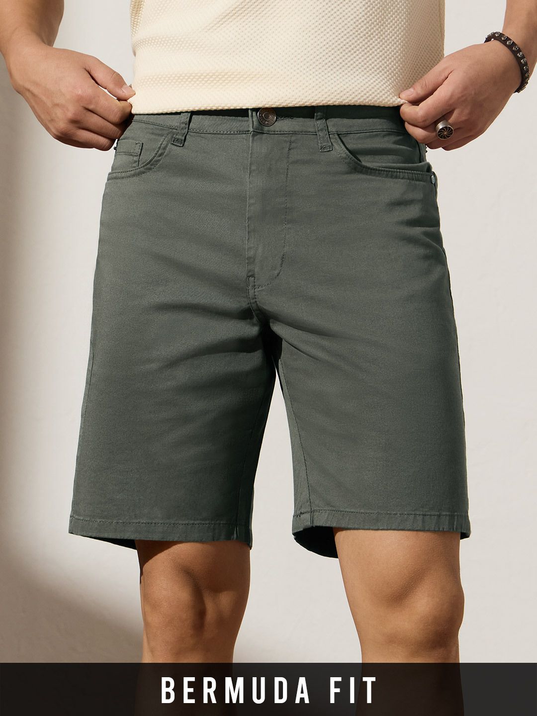 Chino Shorts: Forest Sage Chino Shorts