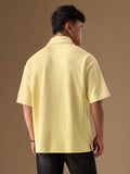 Oversized Shirt: Sunny Side Men Textured Shirts