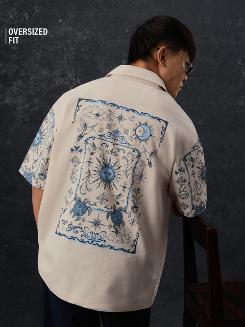 Oversized Shirt: Nature's Tattoo Oversized Shirts