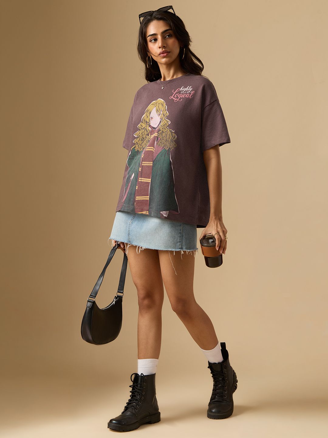 Harry Potter: Highly Logical Women Oversized T-Shirts