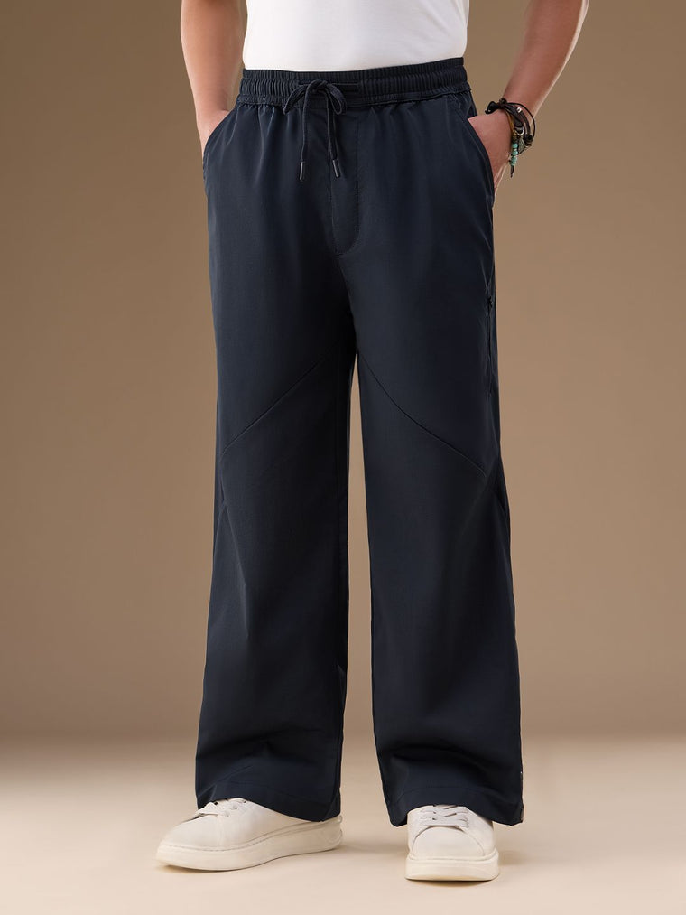 Airlight Utility Pants: Navy Blue Men Pants