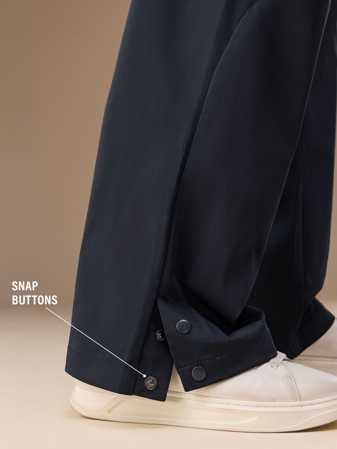 Airlight Utility Pants: Navy Blue Men Pants