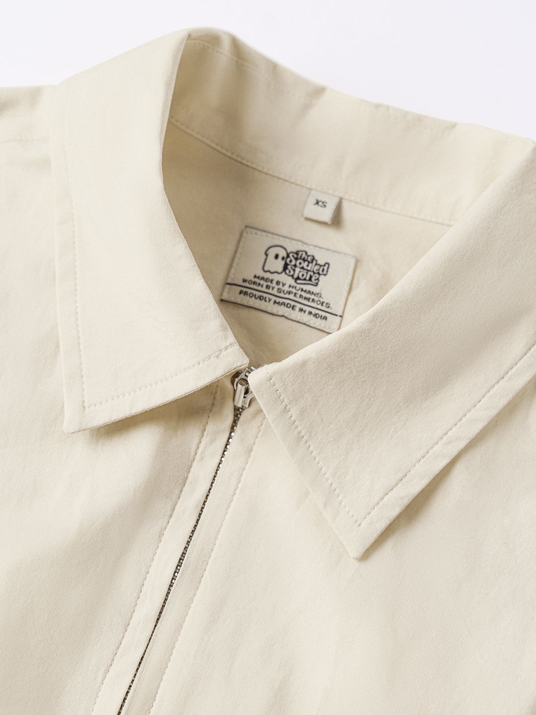 Solids: Classic Creme Women Fashion Tops