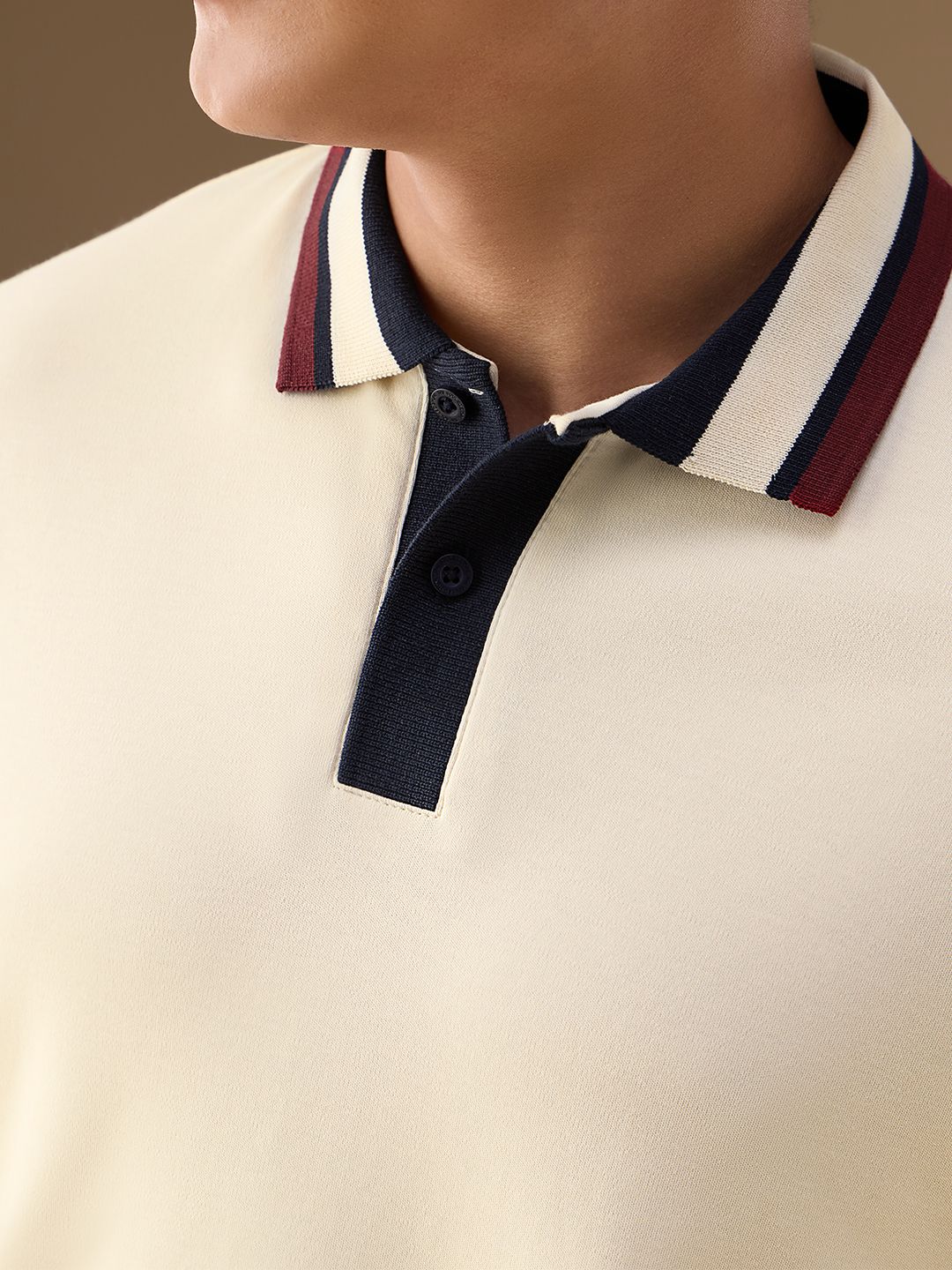 Premium Polo: Tofu white Classic Polos