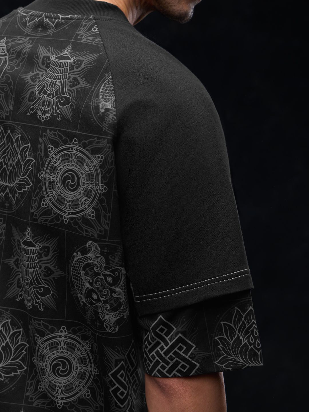 Tibetan Tales: Good Luck Super Oversized T-Shirts