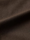 Cotton Linen: Deep Cocoa Cotton Linen Shirts