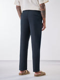 Linen Pants: Indigo Cotton Linen Pants