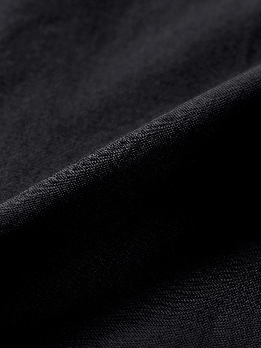 Linen Pants: Carbon Black Cotton Linen Pants