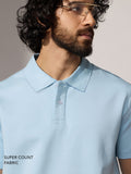 Power Polo: Cerulean Blue Classic Polos