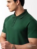 Power Polo: Emerald Green Classic Polos