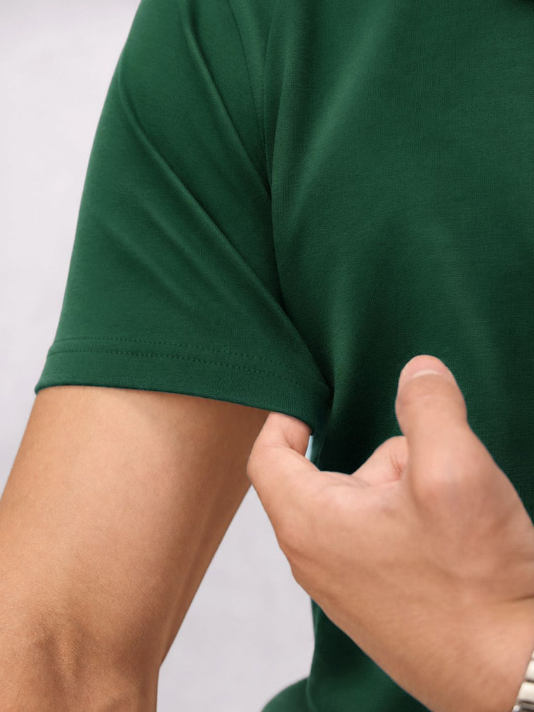 Power Polo: Emerald Green Classic Polos