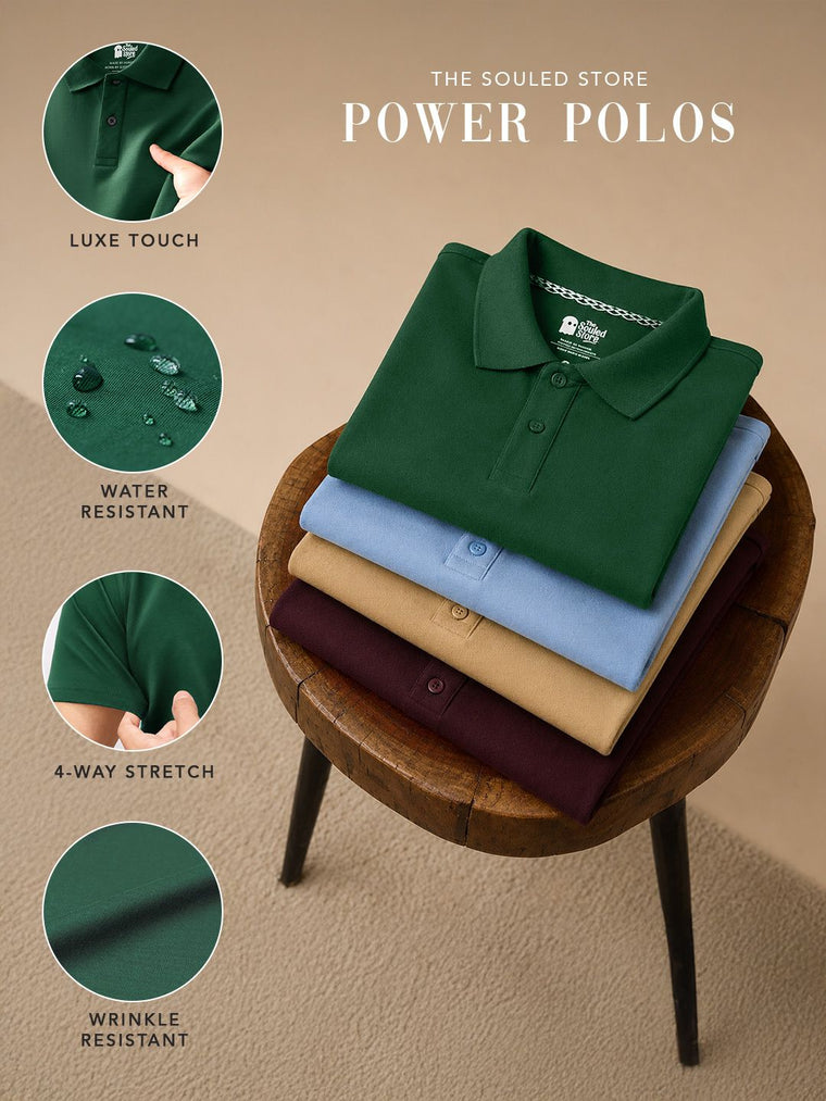 Power Polo: Mulberry Classic Polos