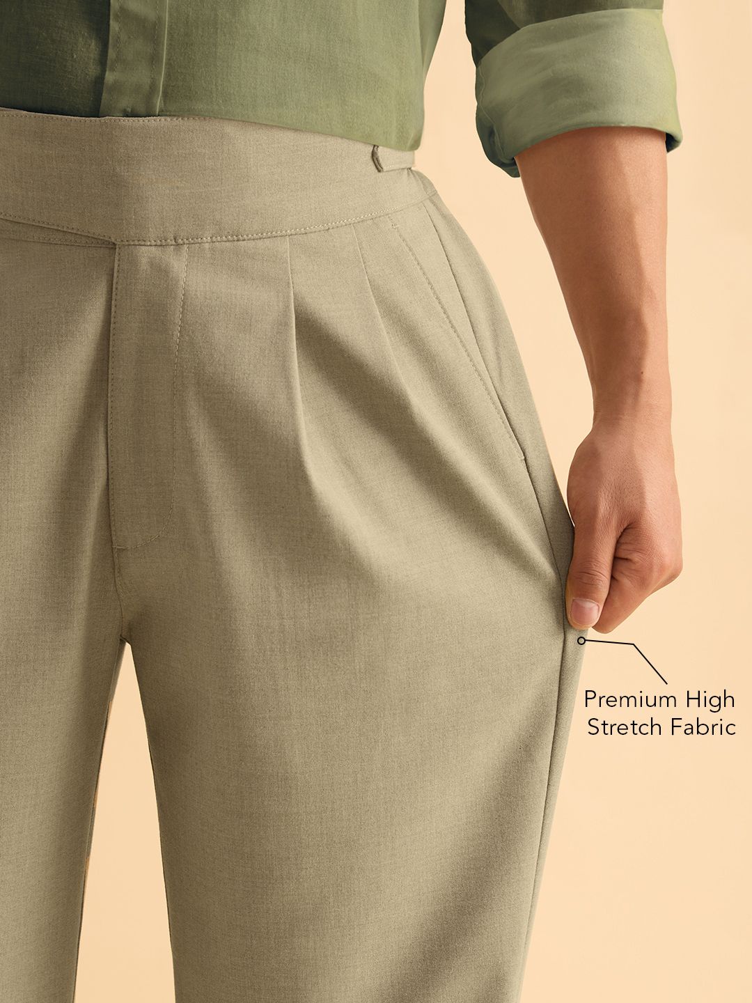 Gurkha Pants: Cedar Men Super Flex Pants
