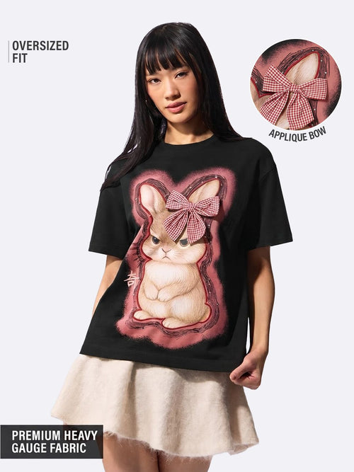 TSS Originals: Pookie Bunny Women Oversized T-Shirts