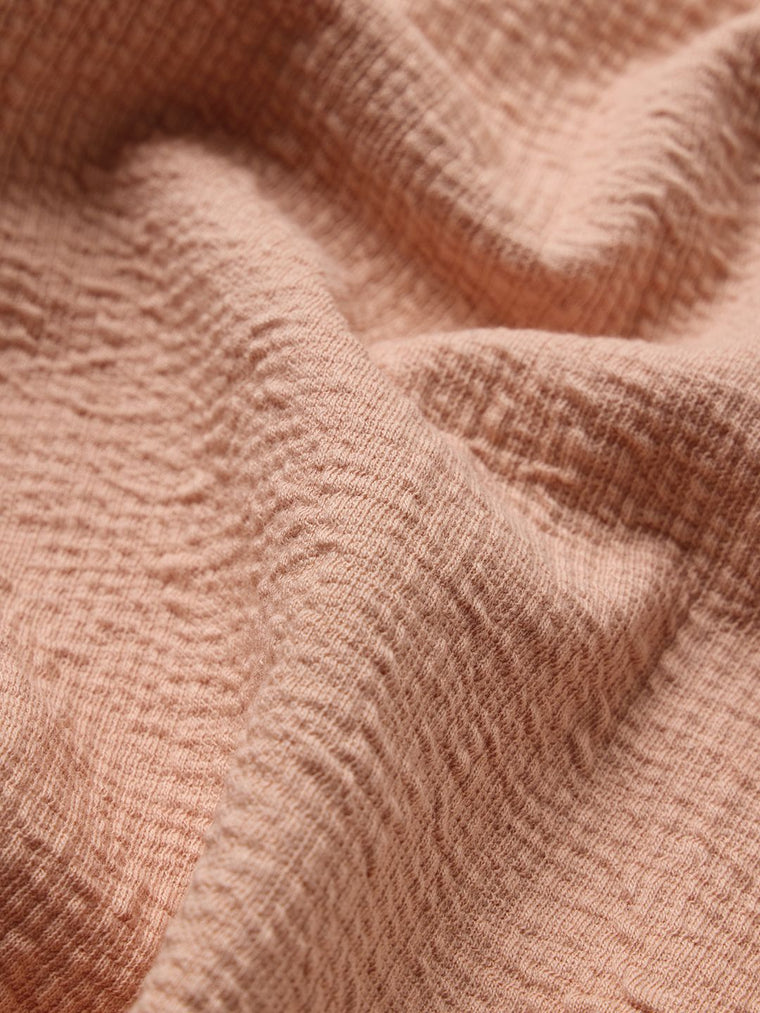 Oversized Shirt: Coral Men Textured Shirts