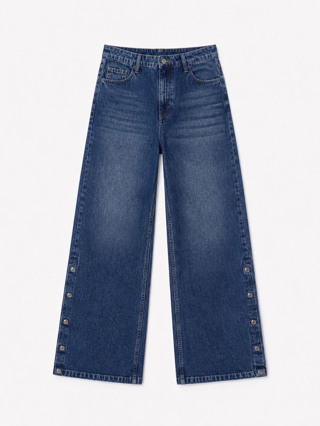 Wide-Leg Denim: Blue Tide Women Wide Denims