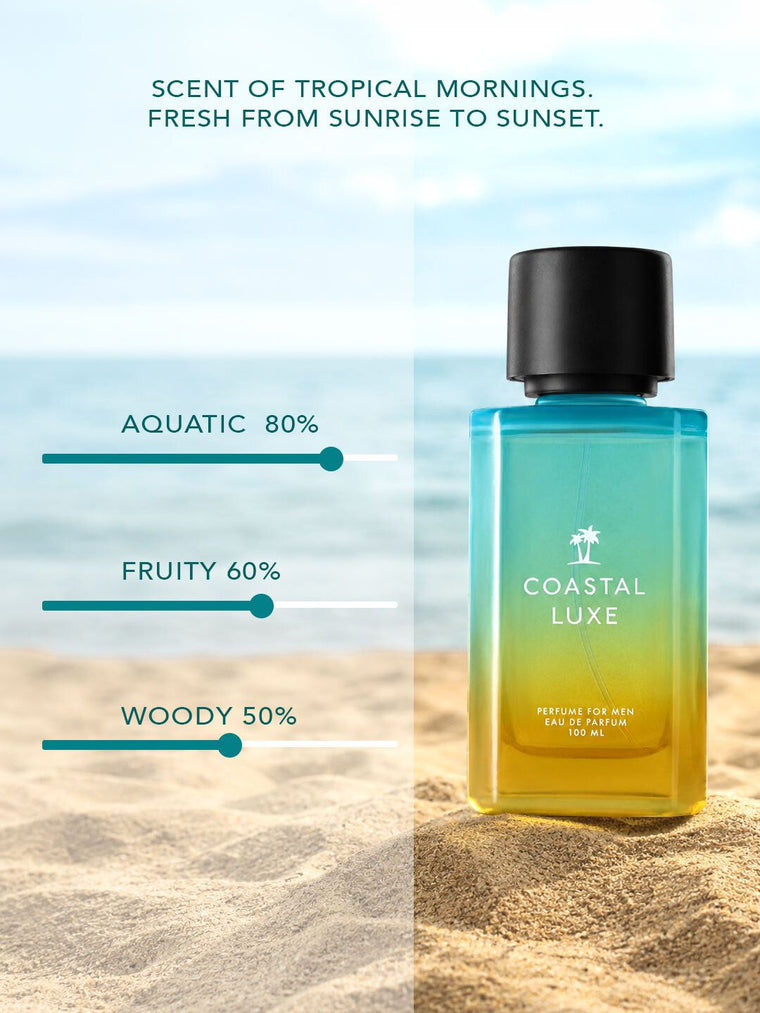 Coastal Luxe: Sea & Cedar Men Perfumes