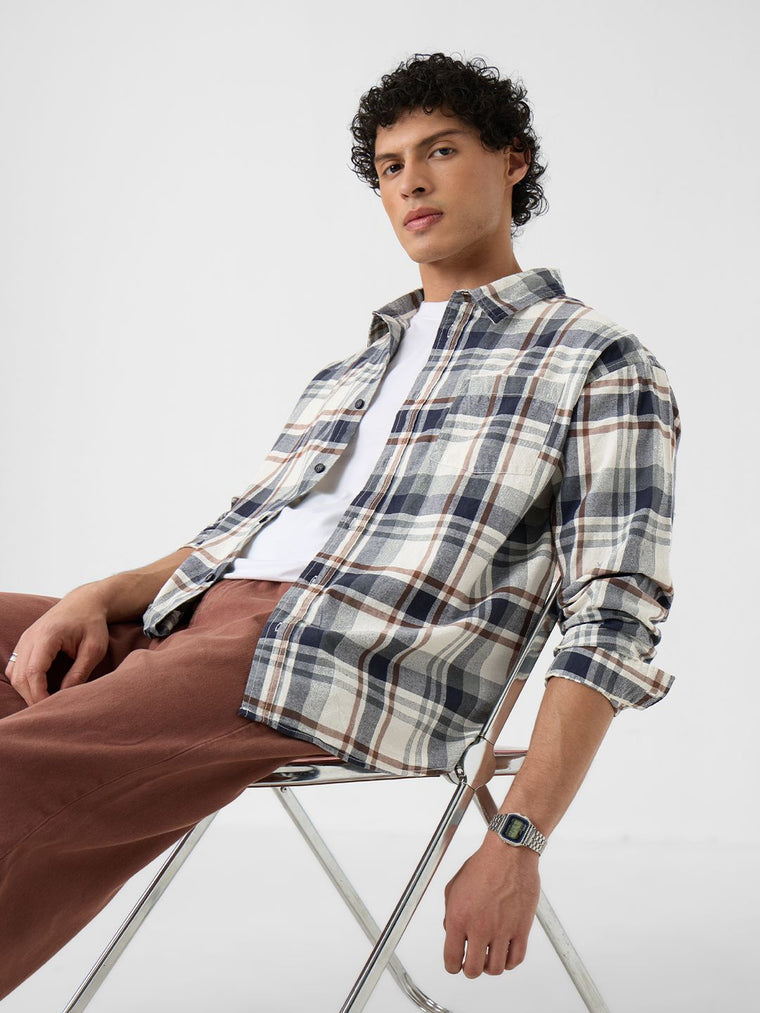 Plaid: Harbor Men Relaxed Shirts