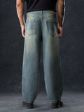 Baggy-Fit Denim: Sulphur Men Baggy Fit Jeans