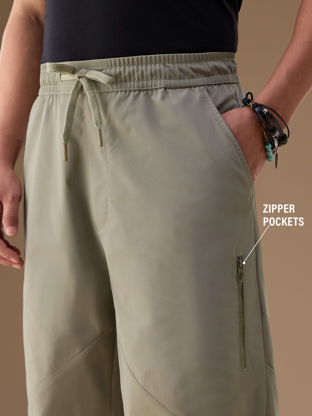 Airlight Utility Pants: Vintage Khaki Men Pants