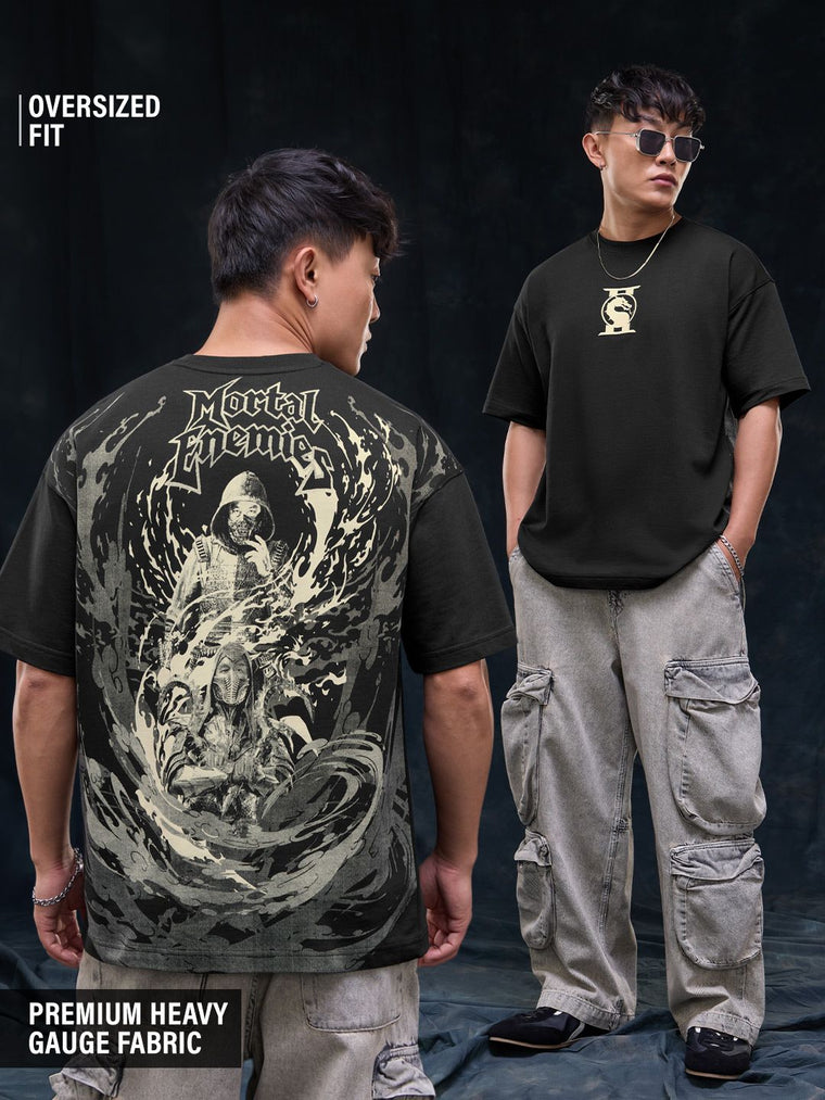 Mortal Kombat: Enemies Oversized T-Shirts