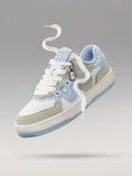 Blueberry Cheesecake: Urban Blaze Women Low Top Sneakers
