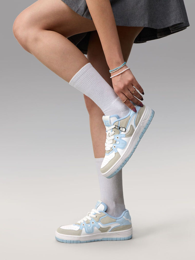 Blueberry Cheesecake: Urban Blaze Women Low Top Sneakers