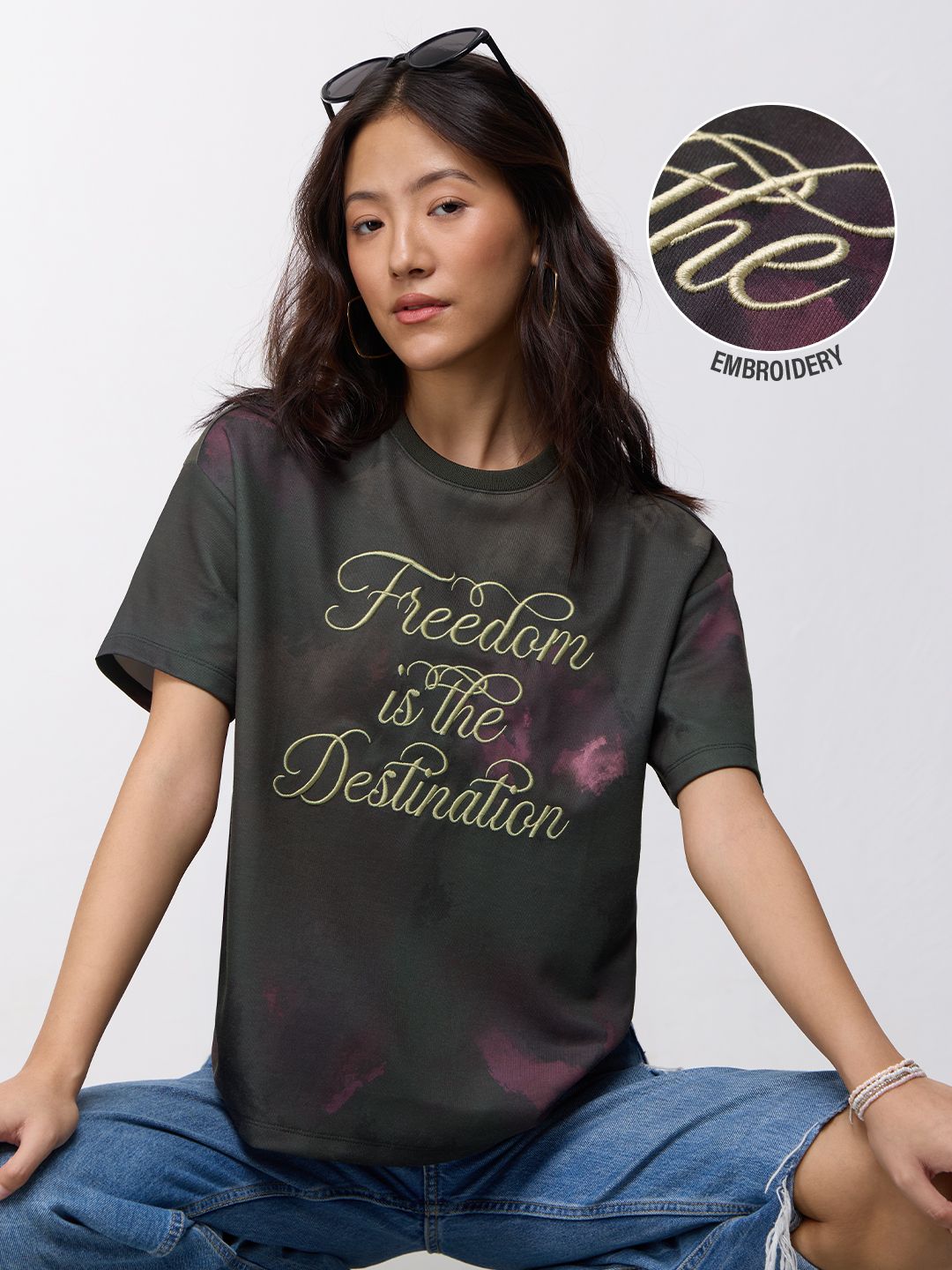 TSS Originals: Freedom Women Oversized T-Shirts
