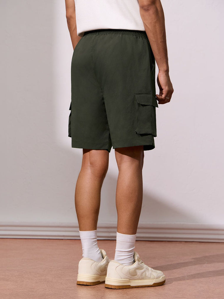 Utility Shorts: Graphite Men Cargo Shorts