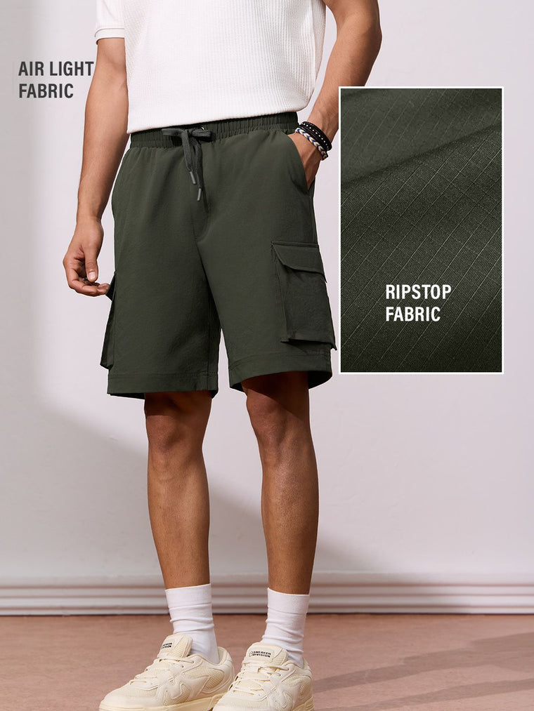 Utility Shorts: Graphite Men Cargo Shorts