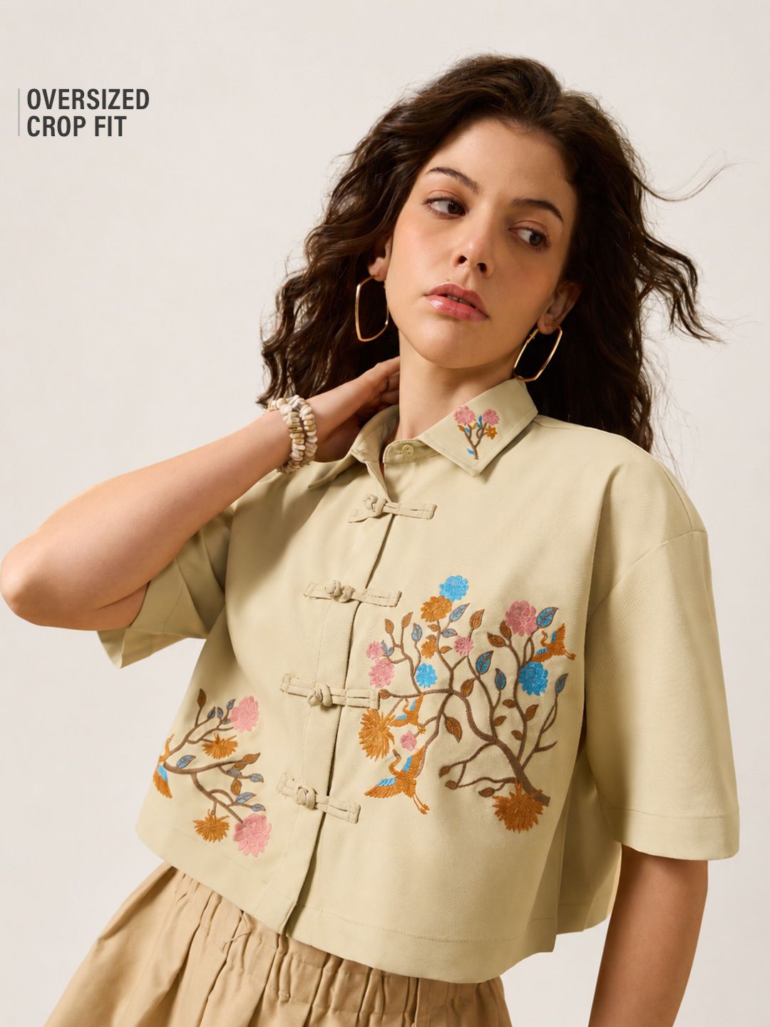 TSS Originals: Ochiru Women Cropped Shirts